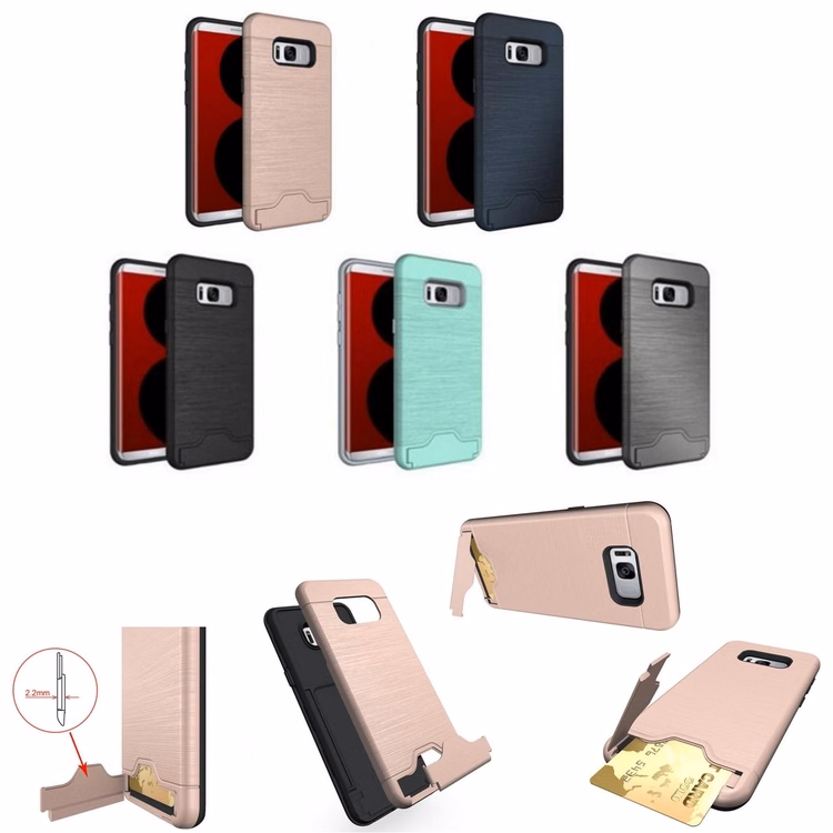 iBank ® Credit Card Slot Case with Kickstand for Galaxy