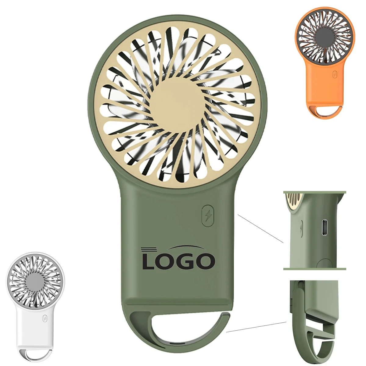 Handheld Mini Multi-Function Electric Fan 1