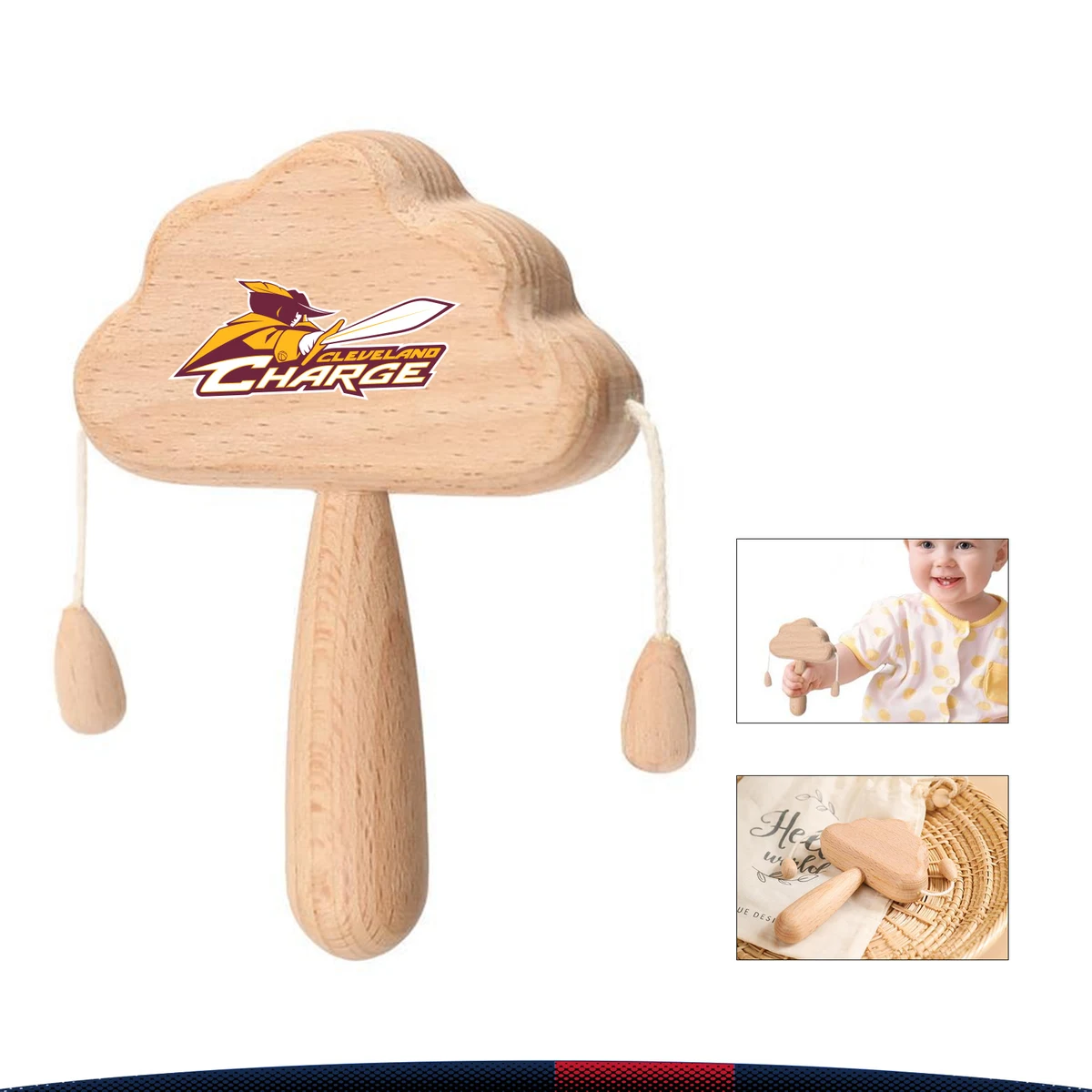 Syean Cloud Shaped Rattle 1
