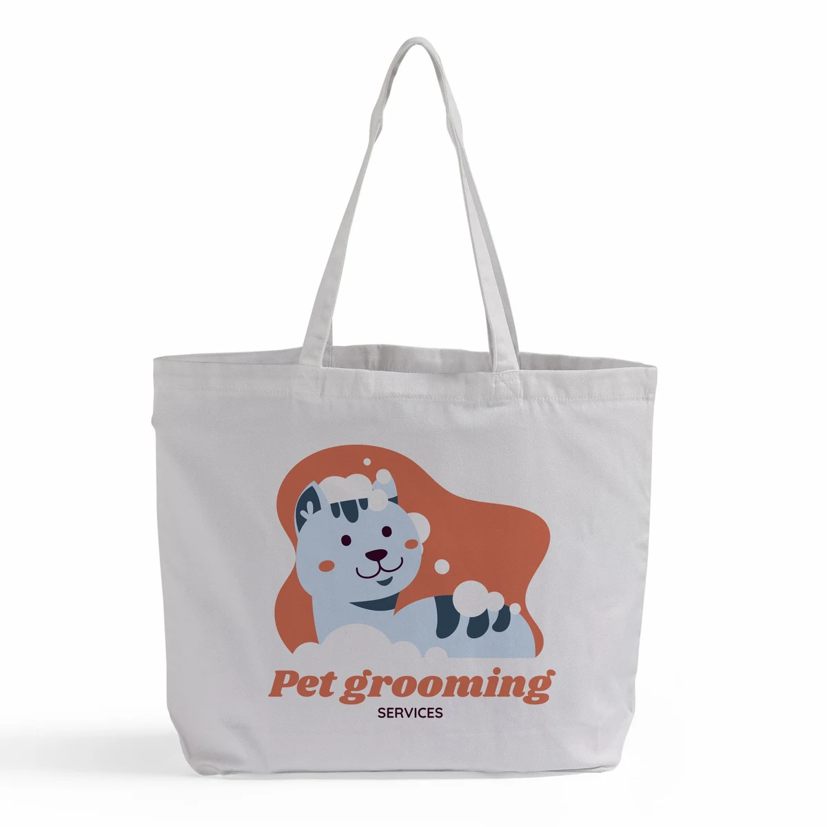 Large Sublimation Tote Bag, custom tote bag with logo imprint 1