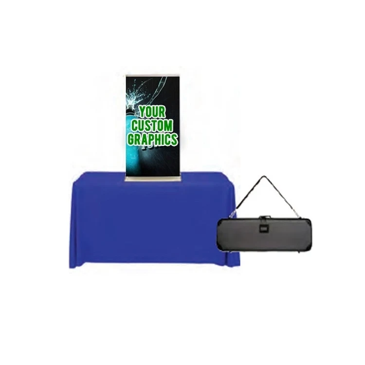 Retractable Tabletop Banner 24in x 45in Graphic 1