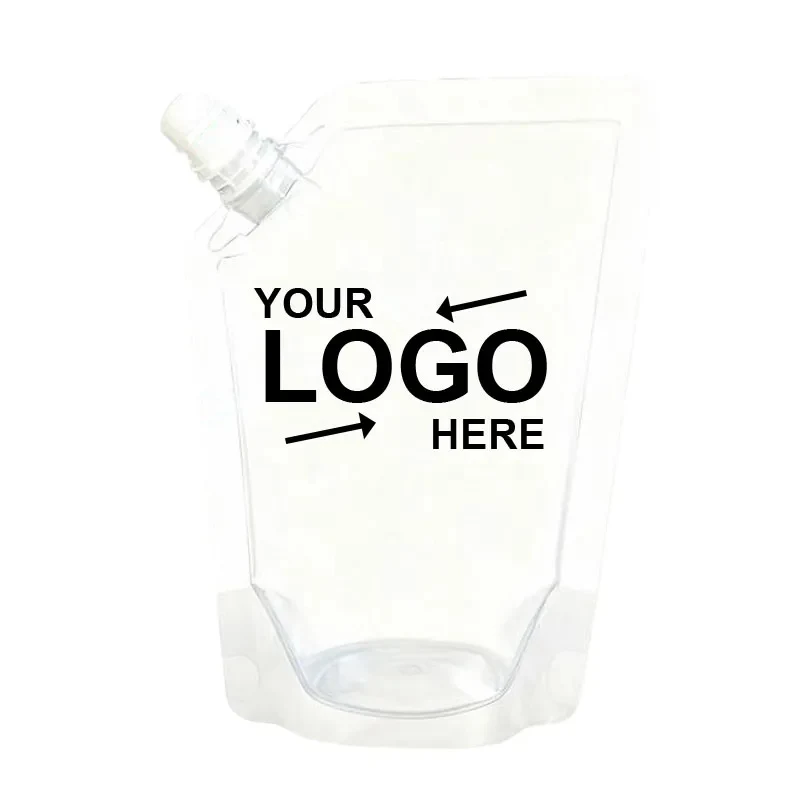 Plastic Flasks Reusable Squeeze Pouches 1