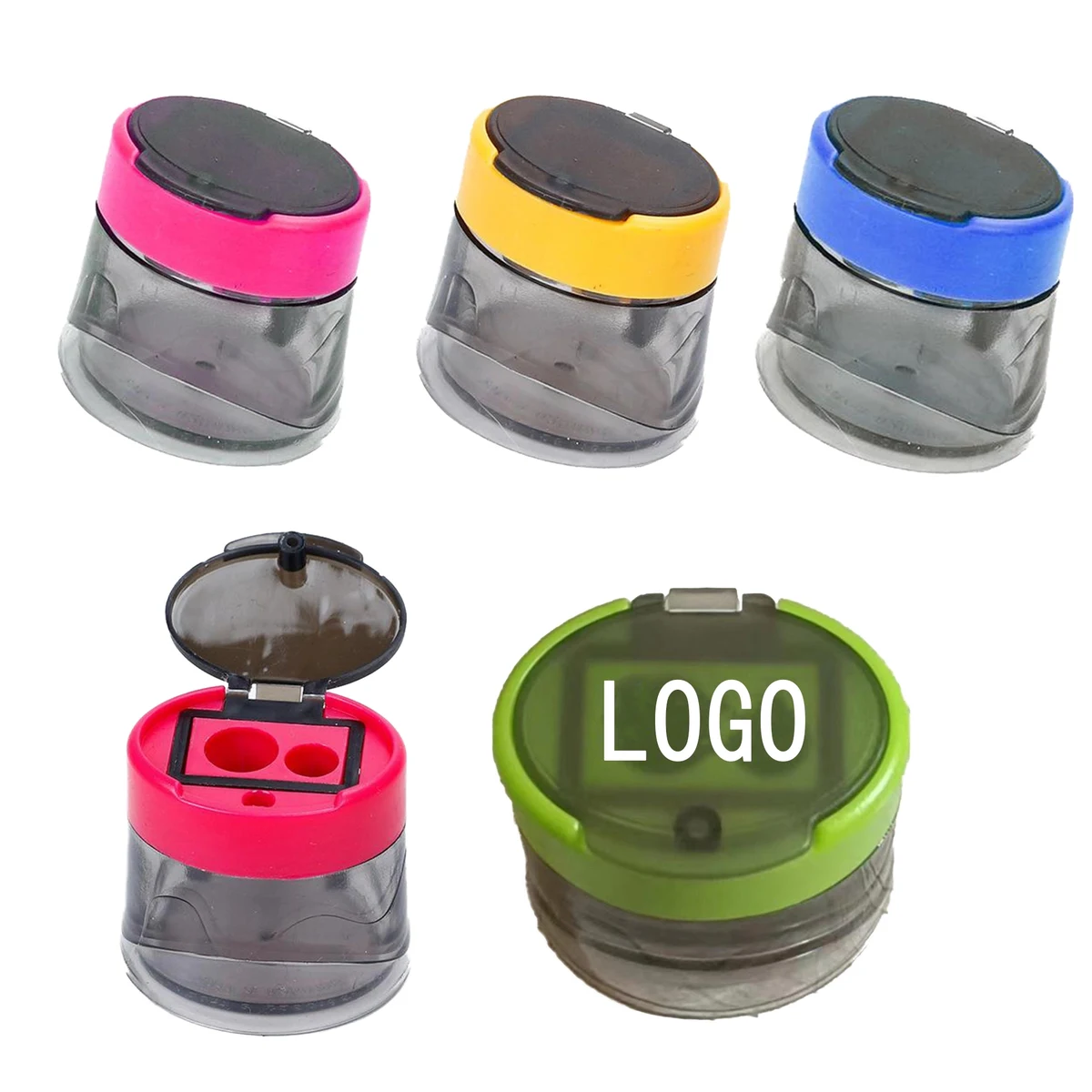 Manual Double Holes Pencil Sharpener 1