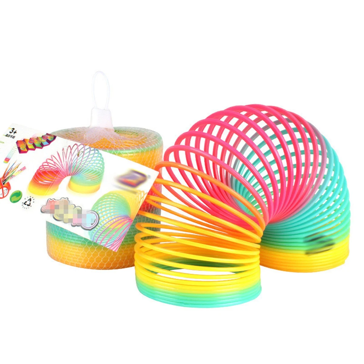 Jumbo Rainbow Coil Spring Toy 1