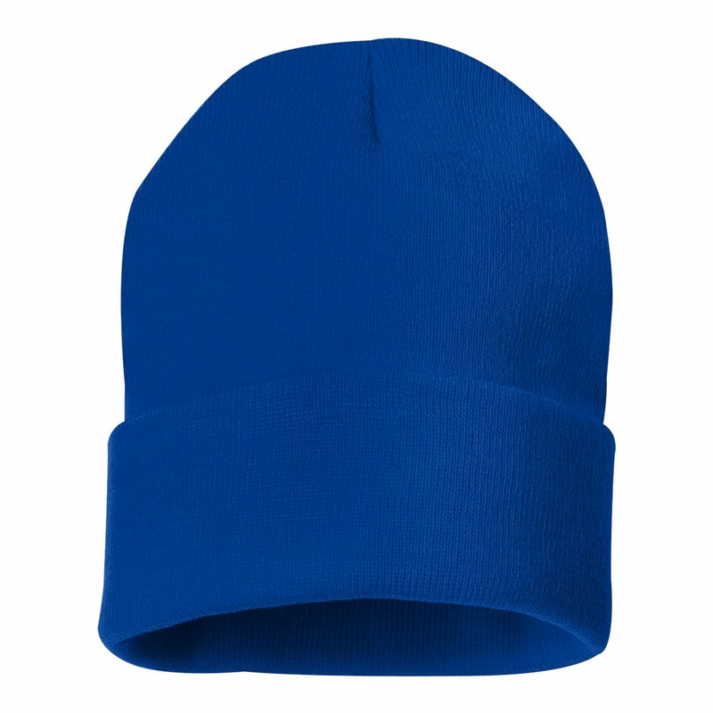 12" Solid Cuffed Beanie - SP12