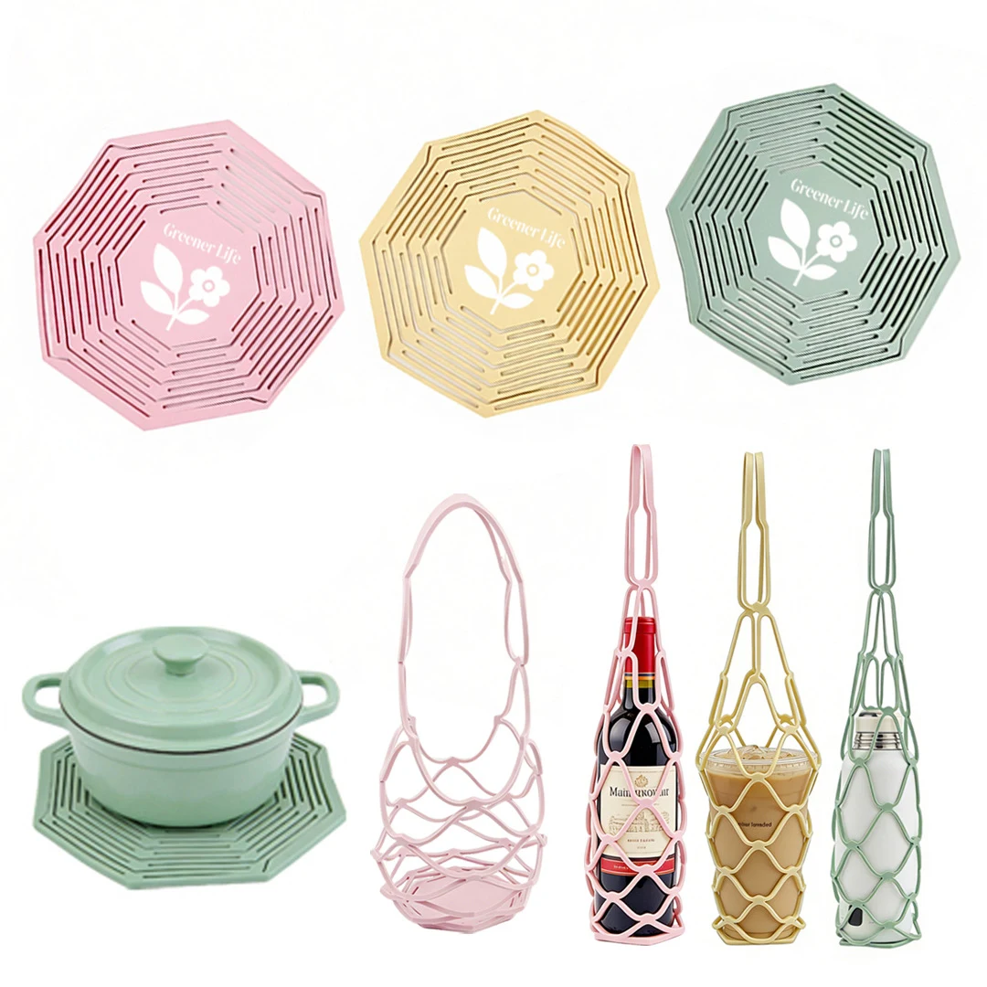 Retractable Silicone Heat Resistant Trivet Mat 1