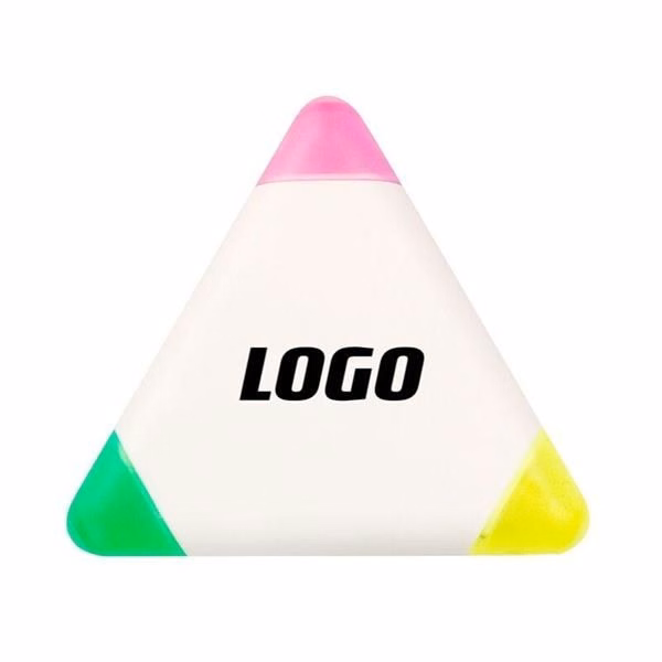 3-In-1 Triangle Watercolor Highlighter Pens