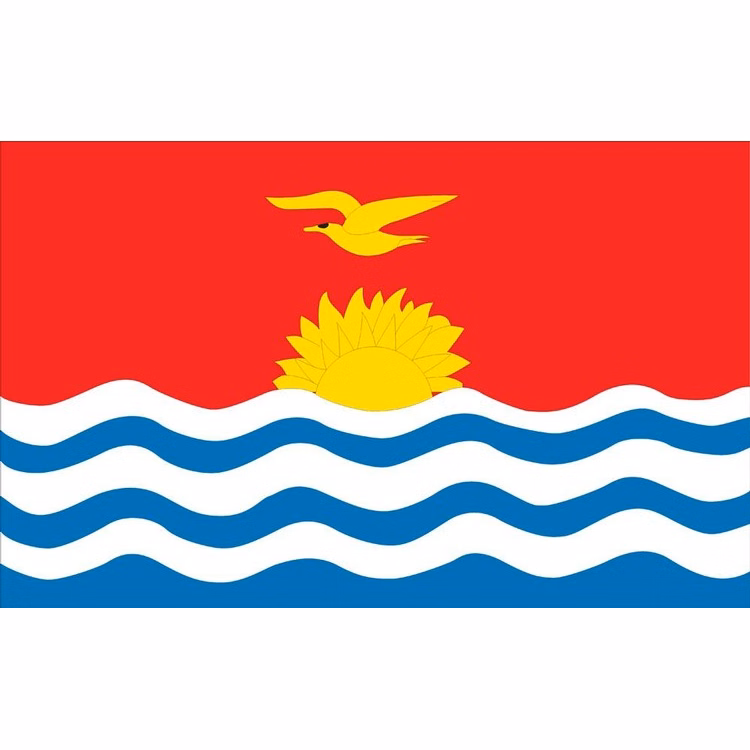 Kiribati Flag - 2' x 3' - Nylon