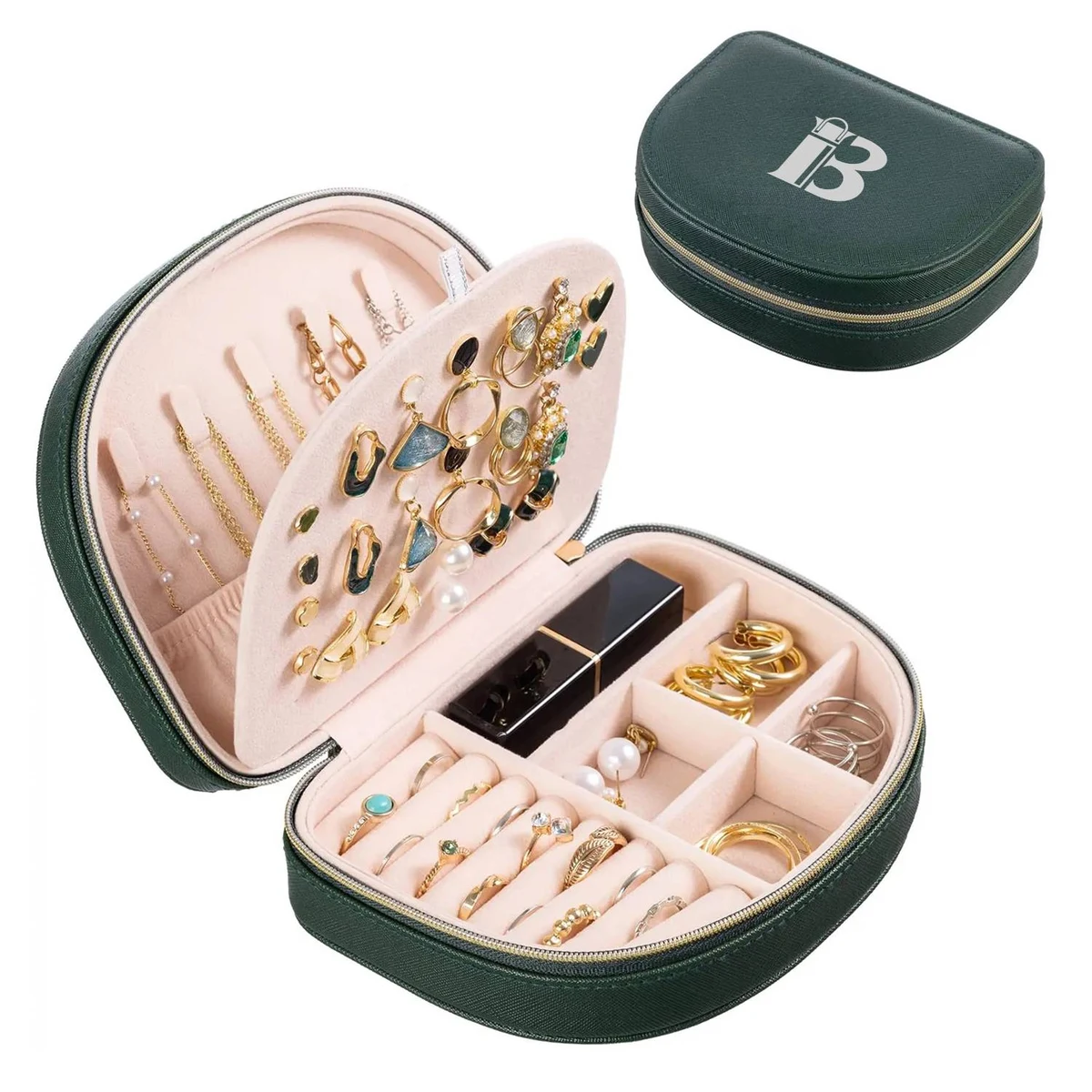 PU Leather Travel Jewellery Box for Women 1