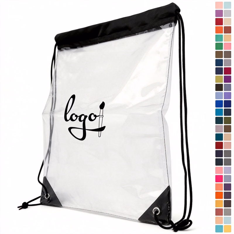 Drawstring Bag ?C Clear PVC