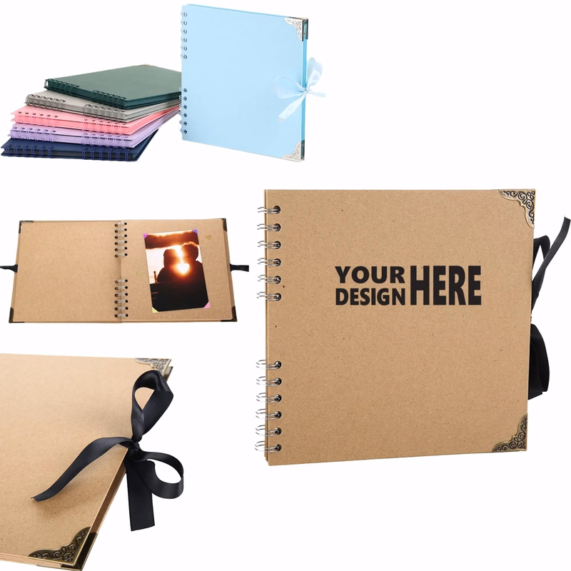 Vintage Coil DIY Scrapbook Album