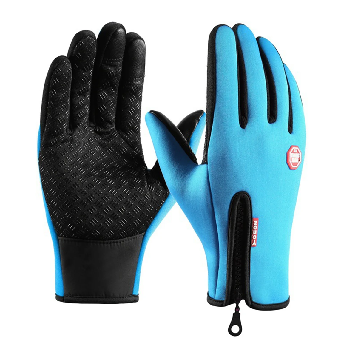 Winter Warm Gloves With Zipper 1