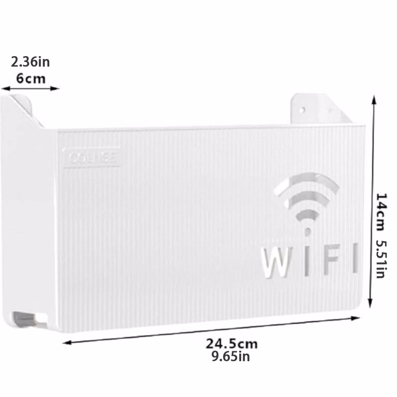 Wireless WiFi Router Shelf Storage Box