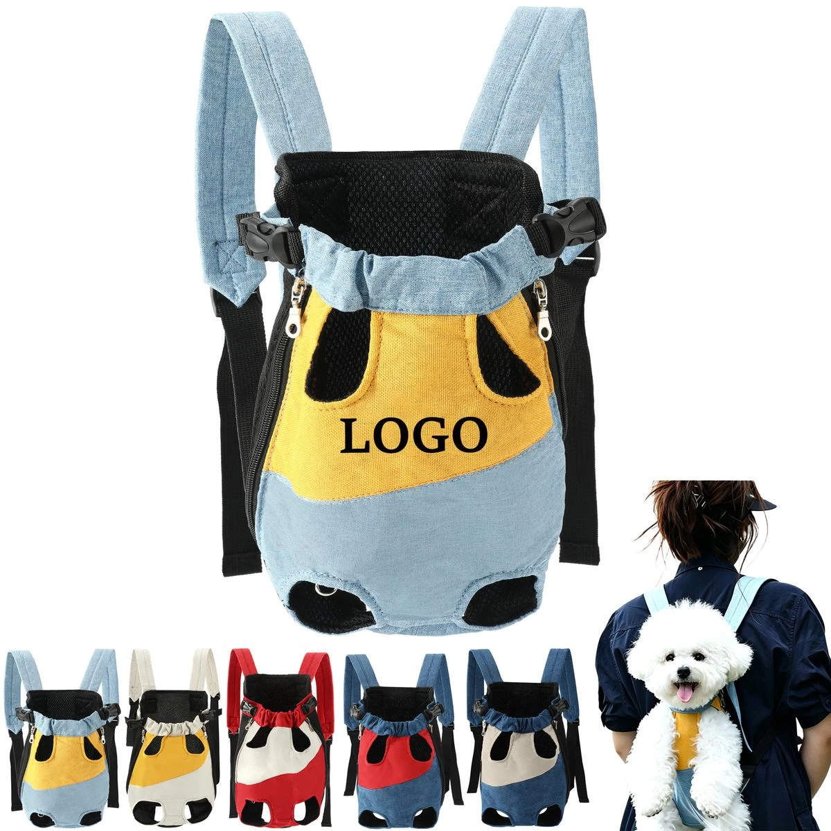 Dog Cat Travel Backpack 1