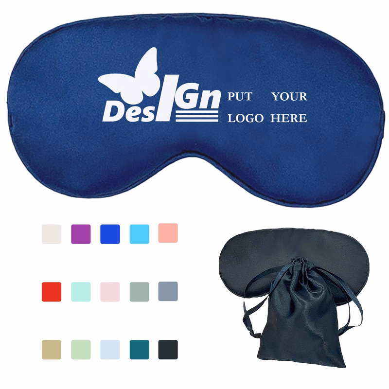 Full Color Sleep Silk Eye Mask 8"x 4"