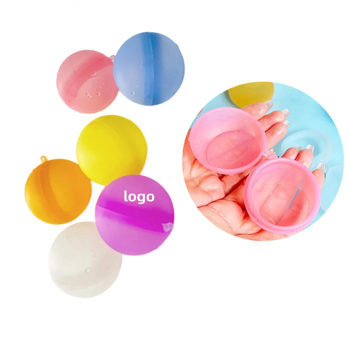 Reusable Silicone Water Balloons Kids Game Non Toxic 1