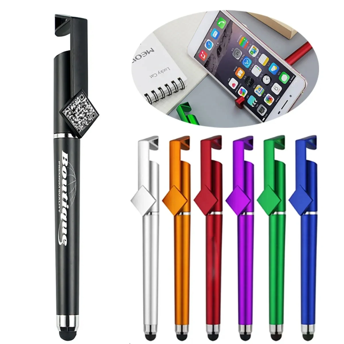 Stylus With Phone Stand holder Multifunction Ballpoint Pen 1