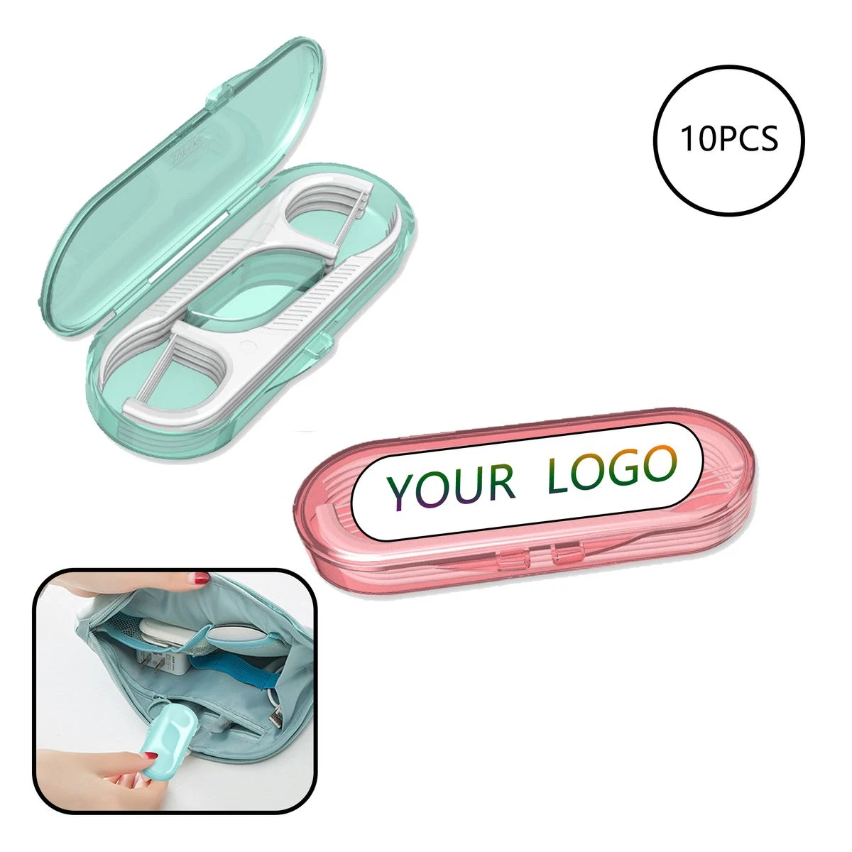 Portable Dental Floss Box Set 1