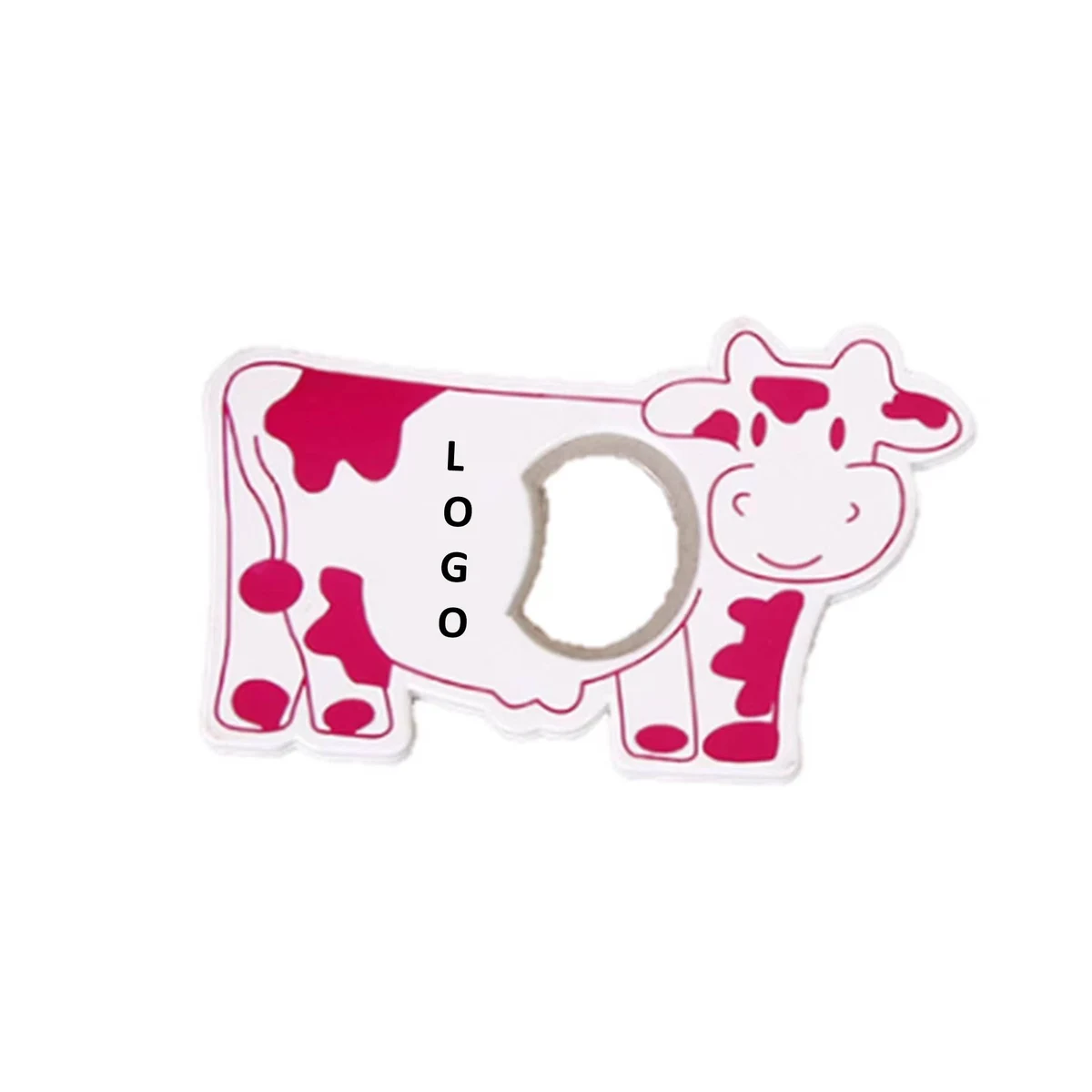 Creative Cow Shape Bottle Opener Fridge Magnet 1