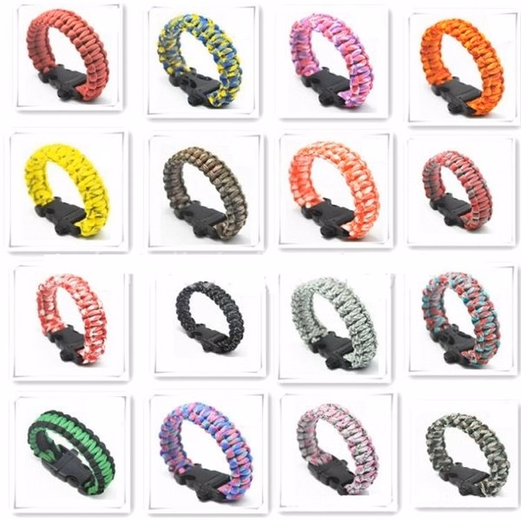 Hand Knitted Survival Bracelet