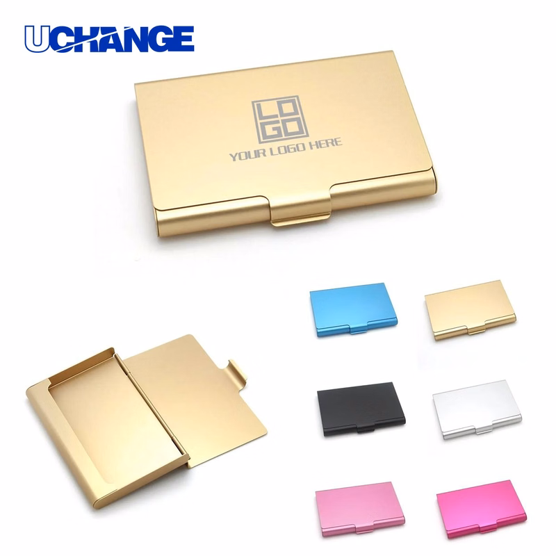 Alloy Business Card Holder Case