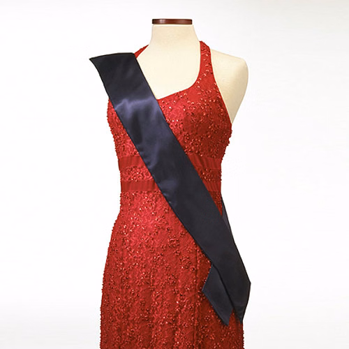Navy Pageant Sash