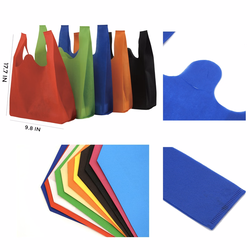 MOQ 10 PCS Stylish Non - woven Vest Bag