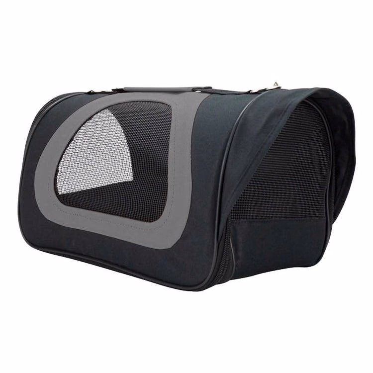 Pet Carrier - Large Black/Grey