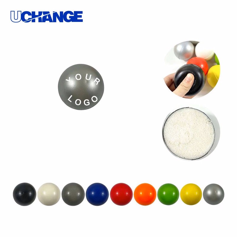 PU Stress Ball Squeeze Toy 2.37 Inch for Hand Exercise
