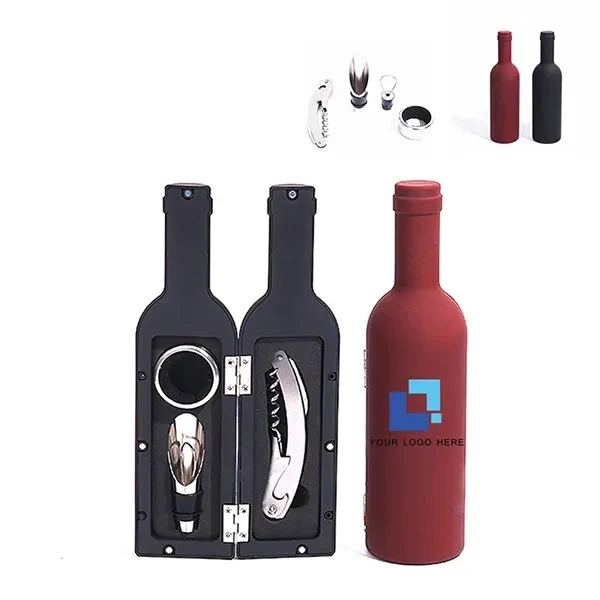Custom 4pc Wine Bottle Set 1