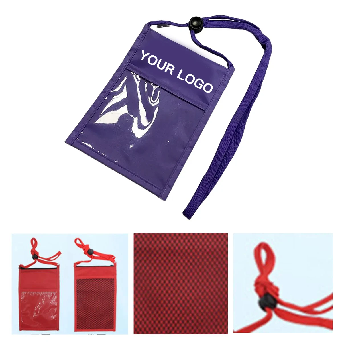 Zippered Neck Organizer for Events and Travel 1