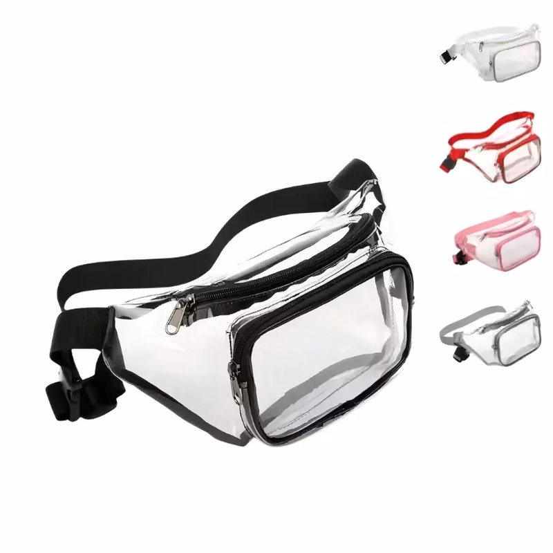 Clear Fanny Pack With Adjustable Strap Stadium Approved