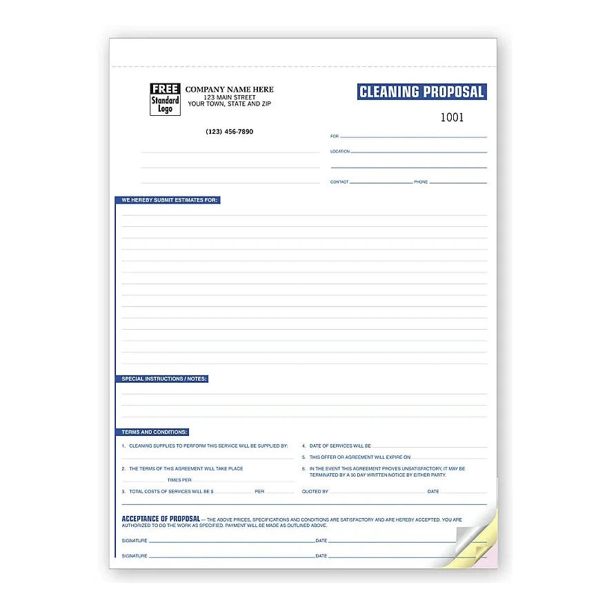 Cleaning Service Proposals 1