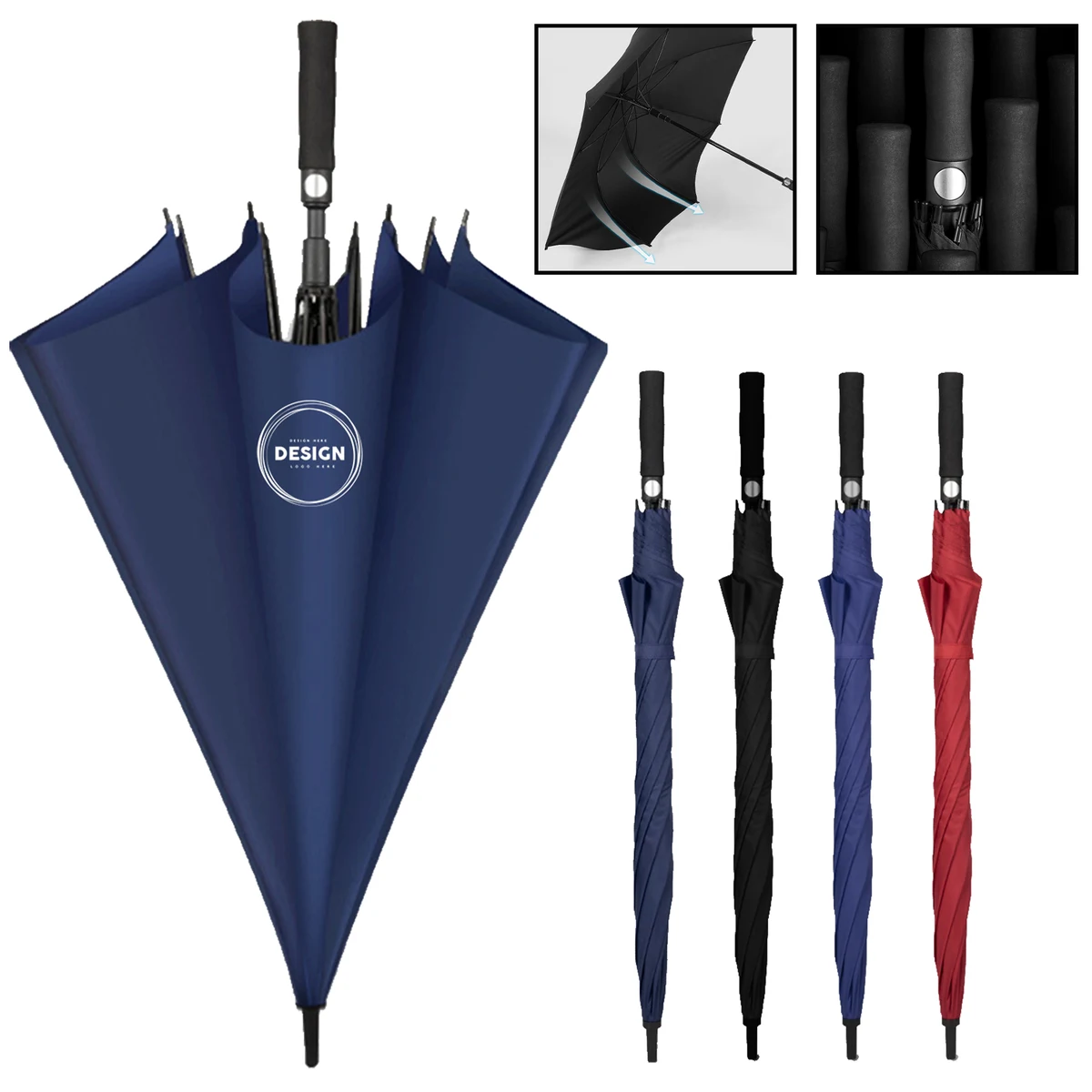 Lightweight and Compact Golf Umbrella 1