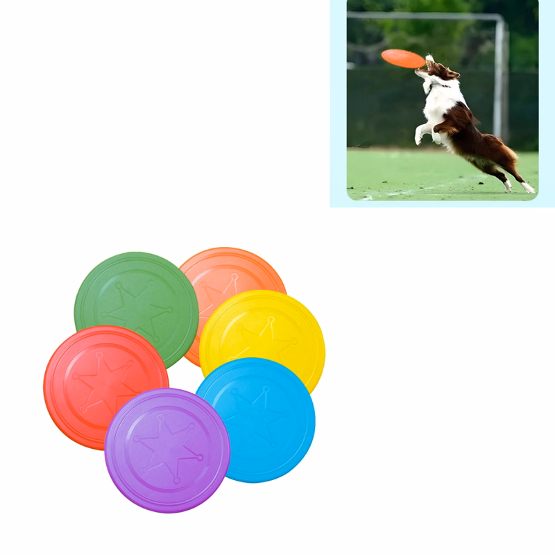 Pet-Friendly Dog Flying Disc for Outdoor Fun