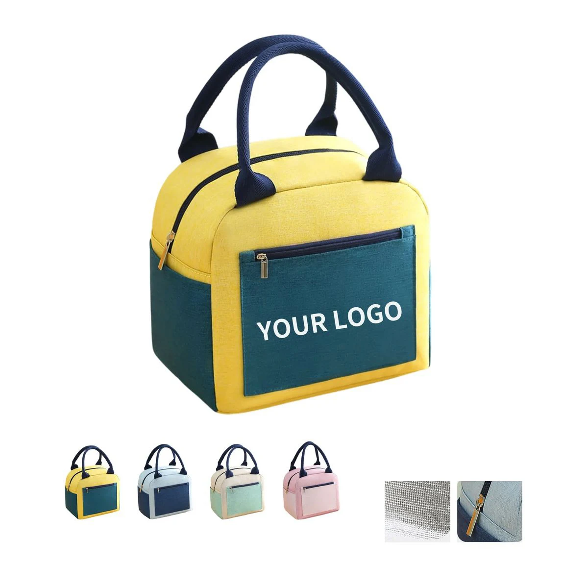 Oxford Lunch Bag with Reinforced Handles for Meals 1