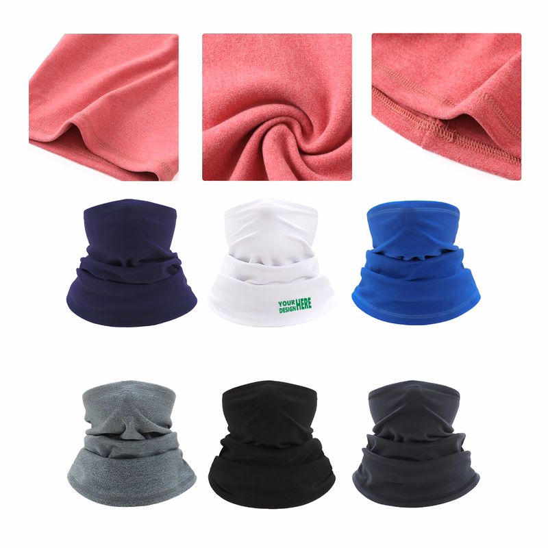 MOQ50 Custom Winter Thermal Neck Warmer Face Mask