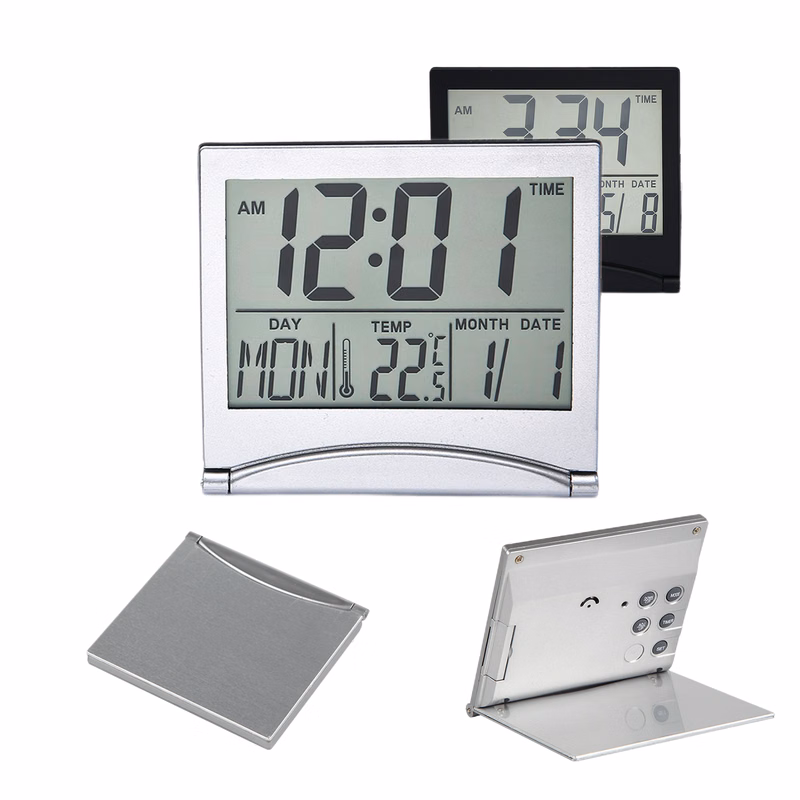 Foldable Travel Alarm Clock