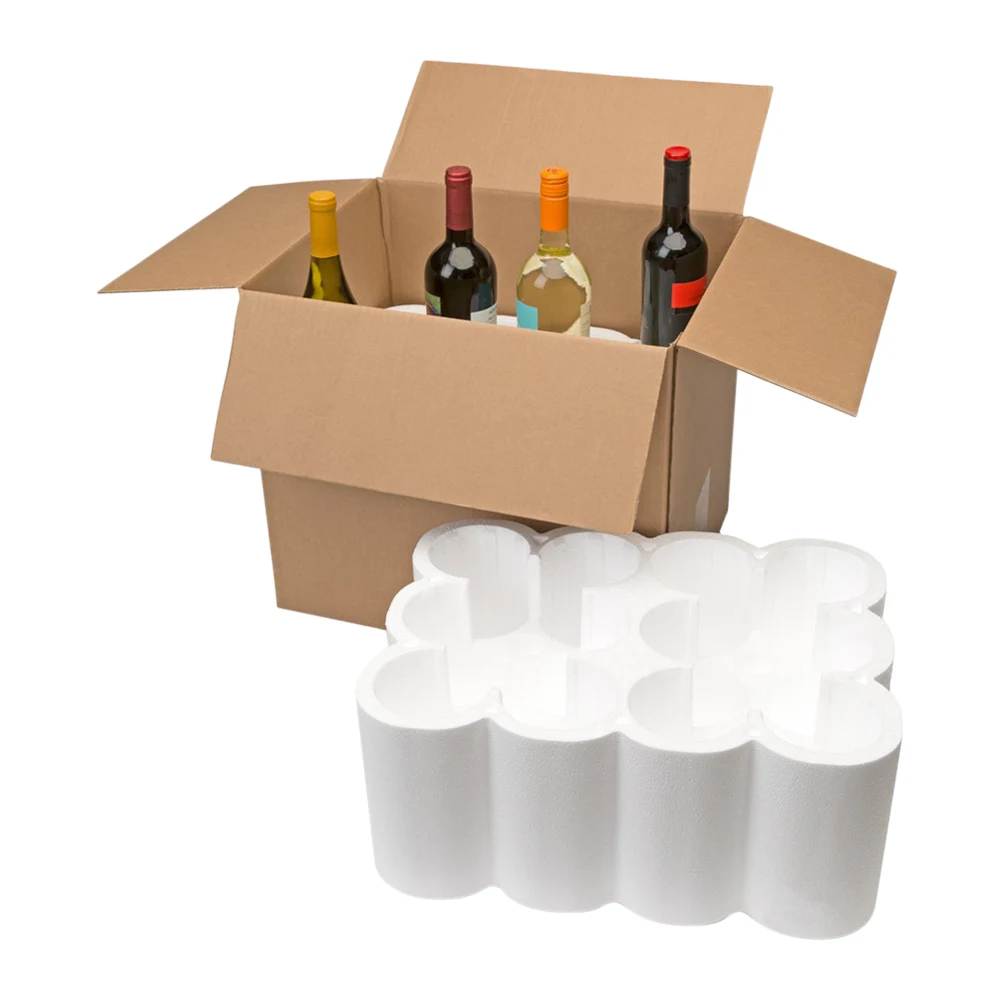 12-Bottle Styrofoam Wine Shipper 1