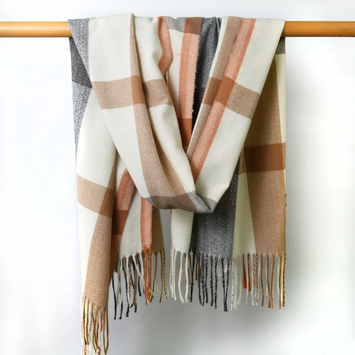 Soft Classic Cashmere Feel Winter Scarf 1