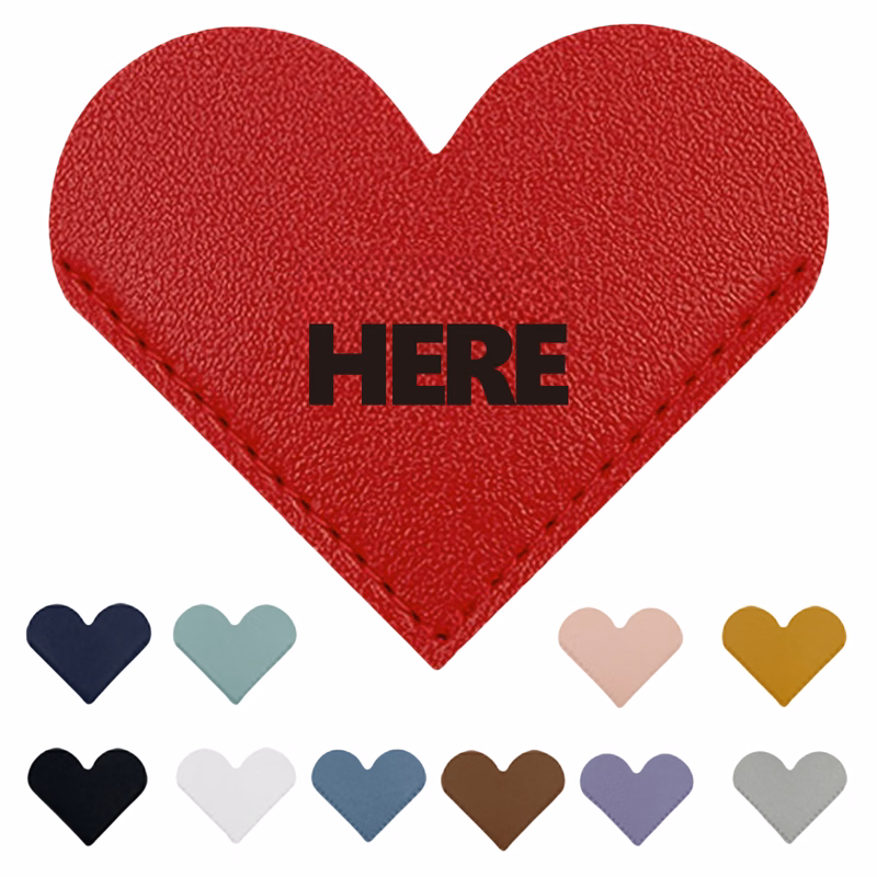 Heart Shape Bookmarks Leather MOQ20