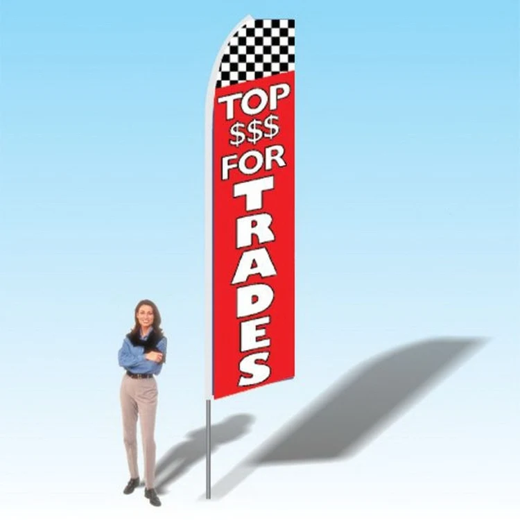 15FT Top Dollar For Trades Advertising Banner Flag 1