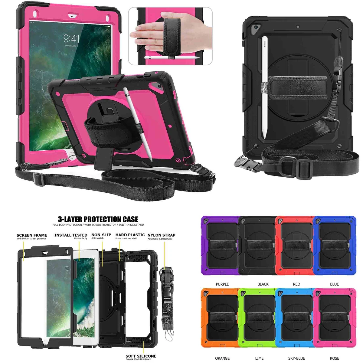 iBank ® Shockproof Case for Galaxy Tab S10 Plus 12.4" 2024 1