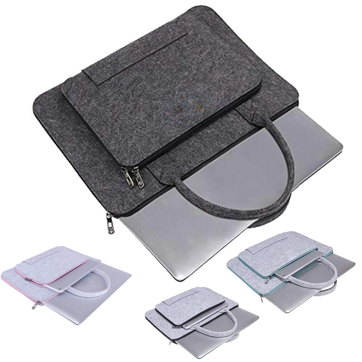 13 Inch Felt Laptop Bag 1