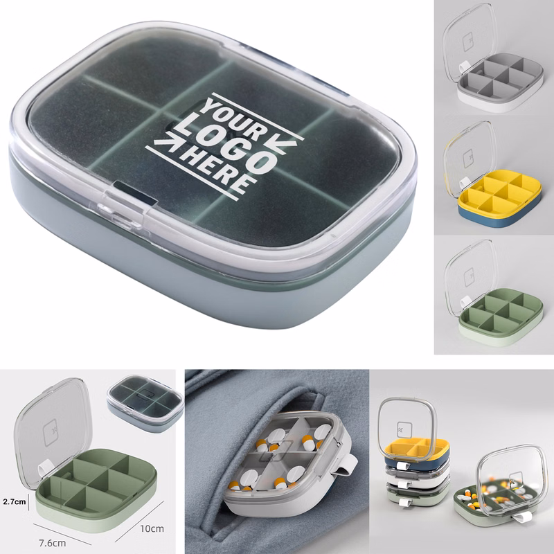 6 Grids Outdoor Pill Box