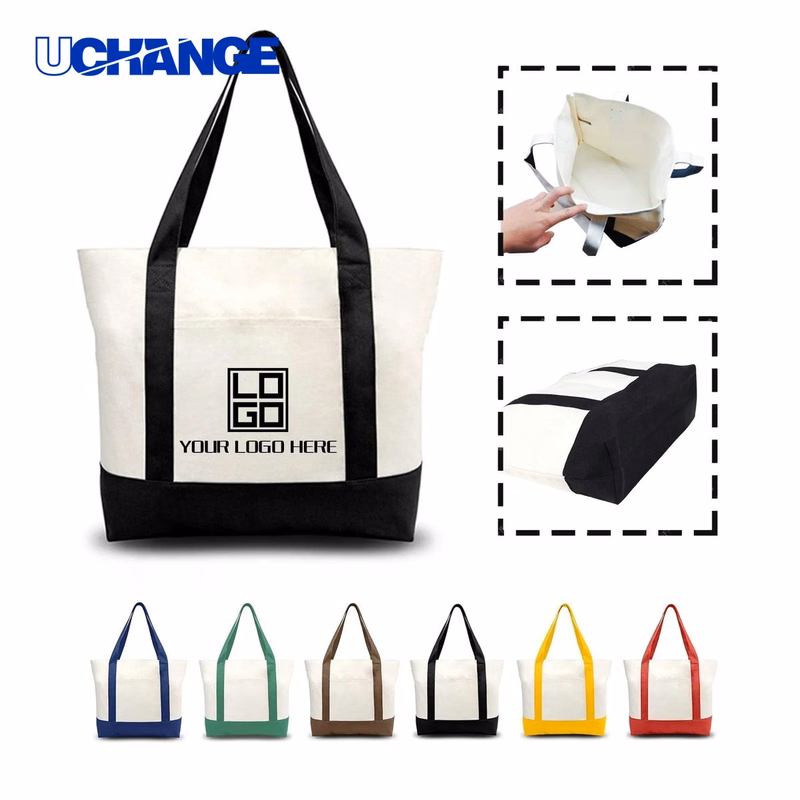 Canvas Shoulder Tote Bag