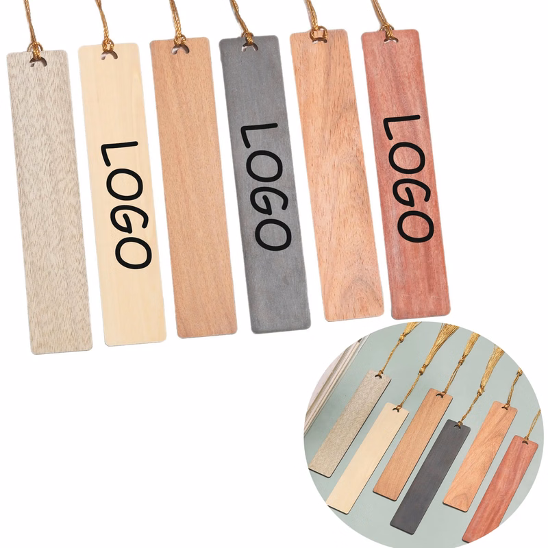 Artisan Wooden Bookmarks