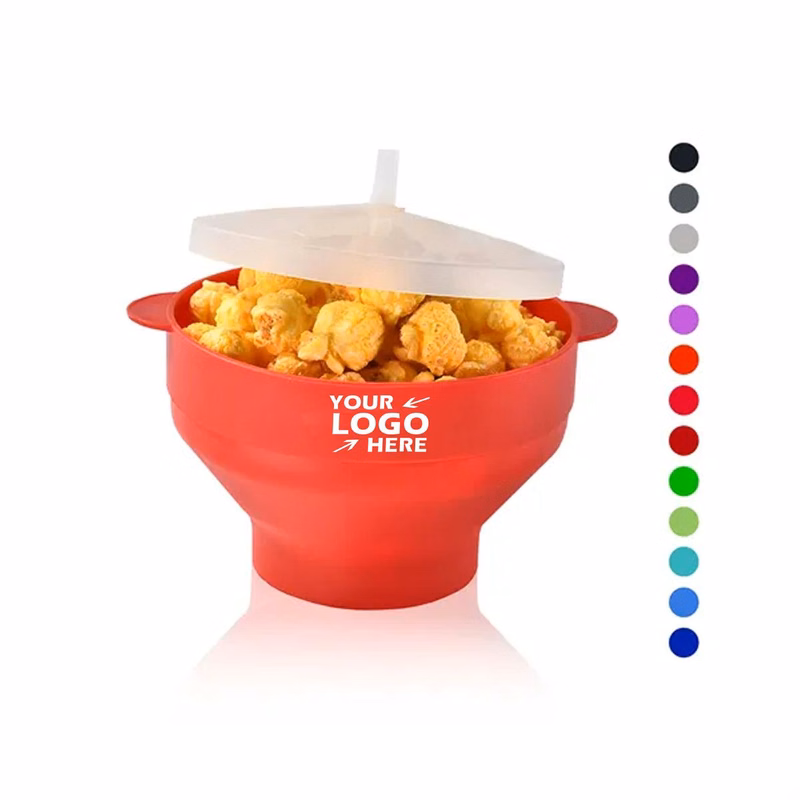 Microwave Collapsible Silicone Popcorn Maker Bowl