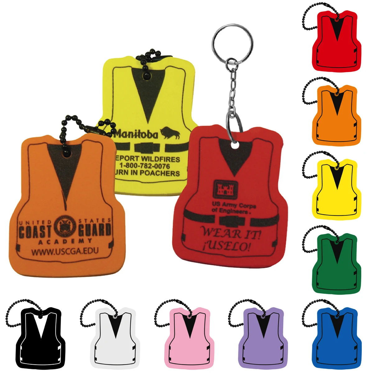 Life Vest Key Tag 1