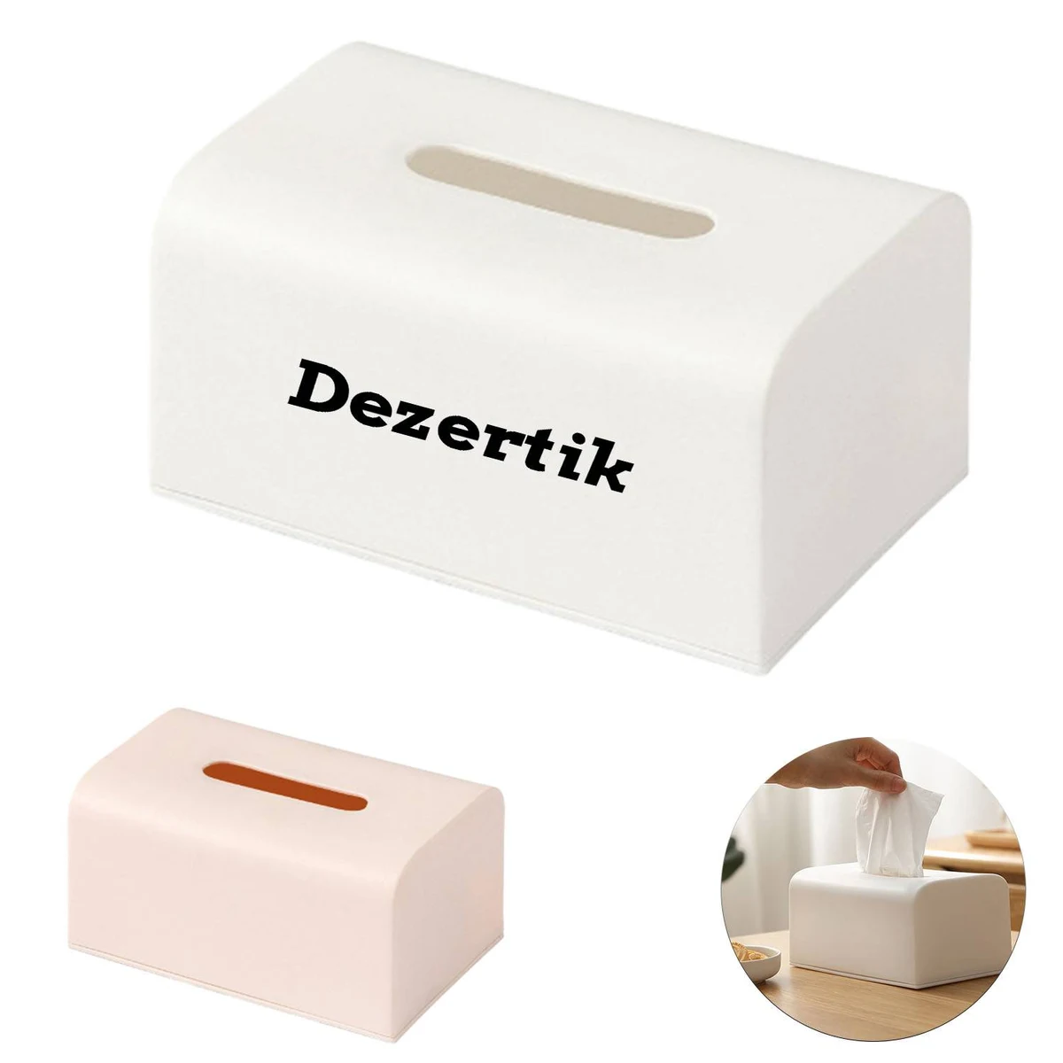 Home napkins desktop tissue box 1